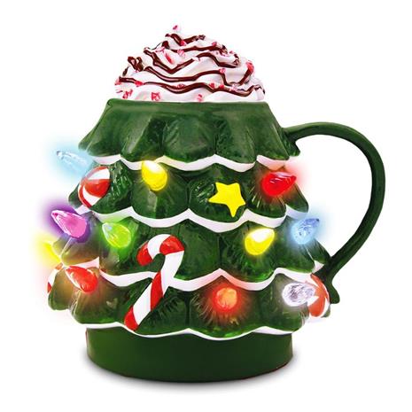 Led Christmas Tree Mug