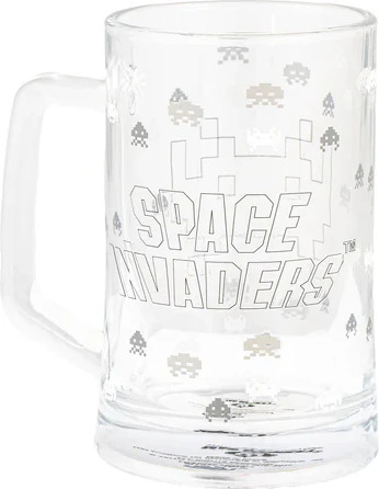Space - Space Invaders - Beer Glas (350 ml) - 350 ml