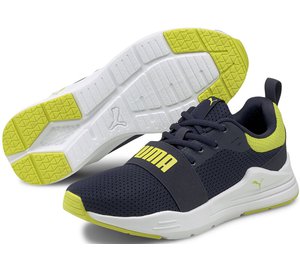 Puma Jalkineet Wired Run JR Peacoat-S Blue