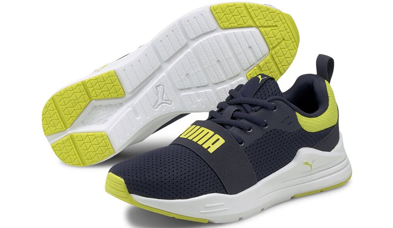 Puma Jalkineet Wired Run JR Peacoat-S Blue