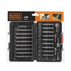 Black & Decker A7202 38-osainen ruuvimeisselisarja…