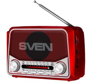 Radiovastaanotin Sven SRP-150 Red