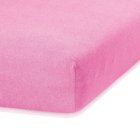 Vaaleanpunainen joustavan reunuksen omaava pussilakana Amelia Home Ruby