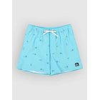 Quiksilver Stretch Printed Volley 16 Surffishortsit aqua spaced out Miehet