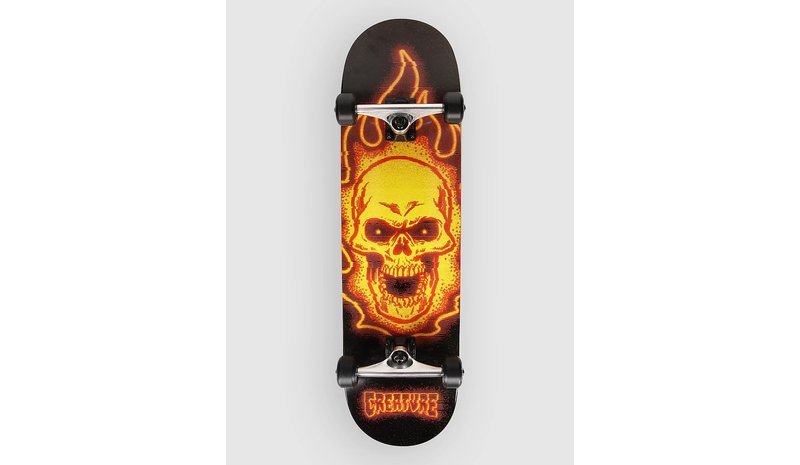 Creature Bonehead Glitch Xl 8.51"" Complete orange