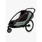 Hamax Cocoon Pyöräkärry, Green/Black – kuva 1