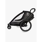 Hamax Cocoon Single Pyöräkärry, Grey/Black