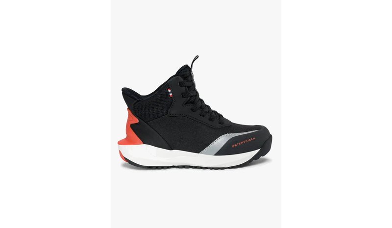 Viking QuickGo Mid Vedenpitävät Lenkkarit, Black/Red, 26