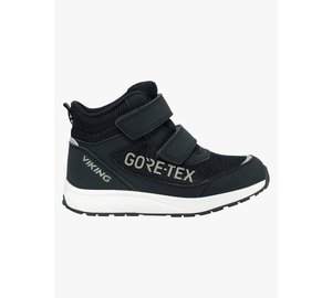 Viking Bouncy GTX 2V Mid Vedenpitävät Lenkkarit, Black, 25