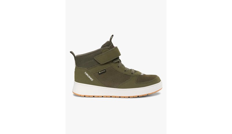 Viking Epic GTX 1V Mid Vedenpitävät Lenkkarit, Olive, 31