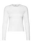 ORGANIC BASICS Everyday Regular Long Sleeve Tee - WHITE - M