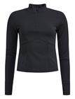RETHINKIT STUDIOS Butter Soft Half Zip True To Body - BLACK - S