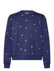 SAINT TROPEZ Zagnasz Sweat Pullover - MIDNIGHT SAIL STARS - XS