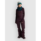 Burton Reserve 2L Slim Bib Housut bear hug brown Naiset