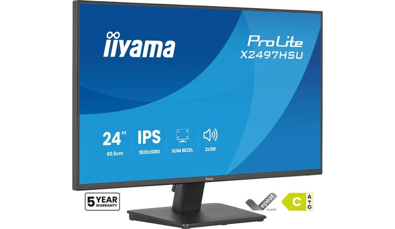 Iiyama X2497HSU-B1 (23,8"), näyttö
