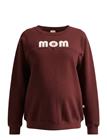 CACHE COEUR Maternity And Nursing American Sweater Fleece Mom - PLUM - XL