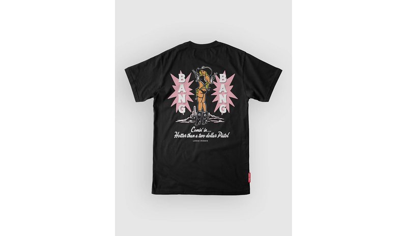 Loose Riders Bang Bang Tech Tee black Miehet
