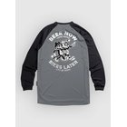 Loose Riders Beer Now Bikes Later Long Sleeve Jersey gray Miehet