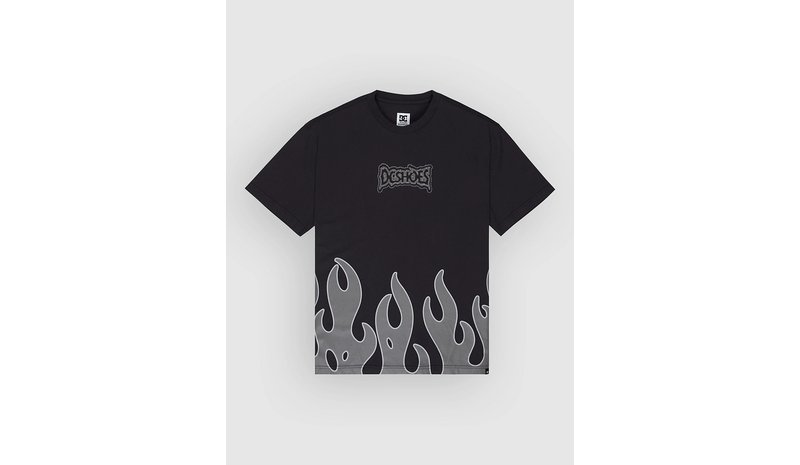 DC Burning Diamonds T-paita black 2 Miehet