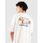 A.LAB Knocked Silly Boxy T-paita blanc white Miehet