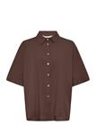 NOELLA N-Maizie Shirt - CHOCOLATE - One Size