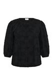 KAFFE CURVE Kclaima Shirt - BLACK DEEP - 50