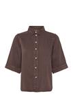 OBJECT Objframe 2/4 Re Denim Shirt Noos - SEAL BROWN - XL