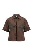 OBJECT Objdidde Hope 2/4 Re Shirt 145 - SEAL BROWN - 44