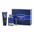 EDP Montblanc Explorer Ultra Blue lahjapakkaus 100 ml + 7,5 ml + 100 ml