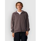 Rip Curl Premium Surf Qtr Zip Crew Neulepaita deep mushroom Miehet