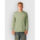 Rip Curl Fade Out Icon Pitkähihainen T-paita sage Miehet