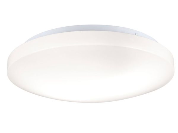 Paulmann Axin -kattovalaisin, halkaisija 35 cm, valkoinen, IP44, E27