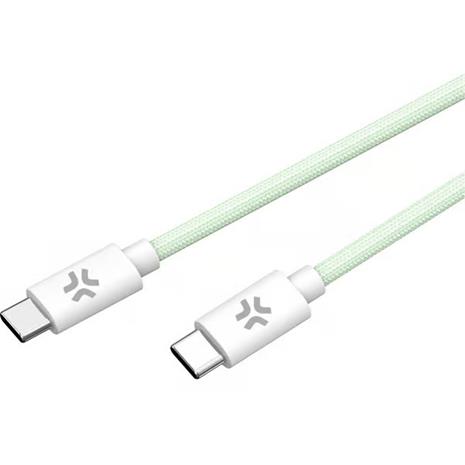Celly USBCUSBCCOTT - USB-C to USB-C Cotton Braided Cable [POWER DELIVERY]