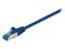 Lan kaapeli Patchcord Cat 6a S/ftp 7,5m sininen – kuva 3