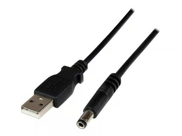 StarTech.com USB to Type N Barrel 5V DC Power Cable