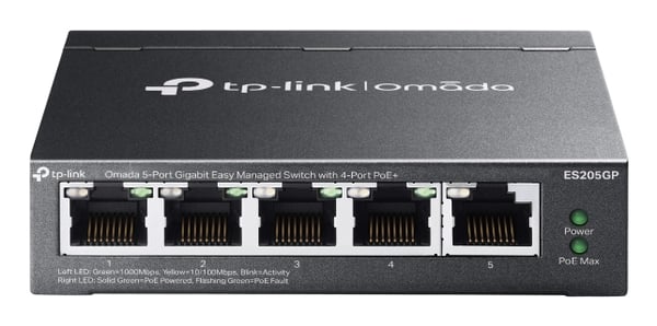 TP-Link ES205GP, kytkin – kuva 5/6