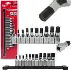 Kärki ja hylsysarja Milwaukee 4932480567; 3/8''; 4-14 mm; 11 kpl.