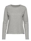 MADS Nä?RGAARD Organic Jersey Tenna Tee Fav - LIGHT GREY MELANGE - XS