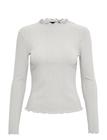 KAREN BY SIMONSEN Candacekb Ls Tee - OPAL GRAY MELANGE - XL