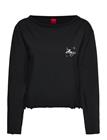 HUGO Casual Ls-Shirt - BLACK - M