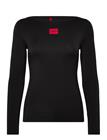 HUGO Ls-Shirt Thermal - BLACK - S