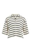OBJECT Objselma Lo 3/4 Polo Top 139 - SANDSHELL - S