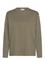 ENKEL STUDIO Basic O-Neck Tee L/S - ARMY - S – kuva 1