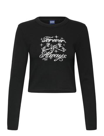 HUGO BLUE Duspark_B - BLACK - S