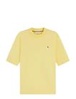 TOMMY HILFIGER Co Jersey Fine Gg C-Nk Ss Swt - CITRONELLA - XL