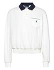 POLO RALPH LAUREN Lt Wt Cotton Terry-Knt-Polo - WHITE - L