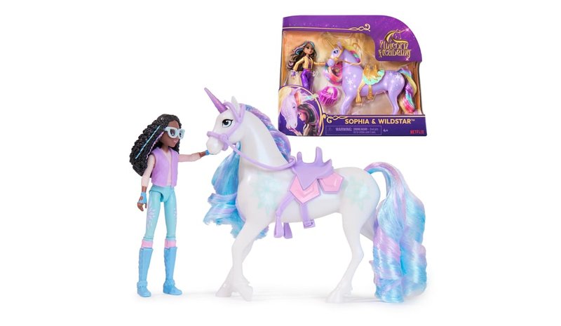 Unicorn Academy Ava & Leaf, Nuket ja pehmolelut