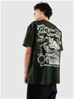 Dravus Positive Message Boxy T-paita forest green Miehet