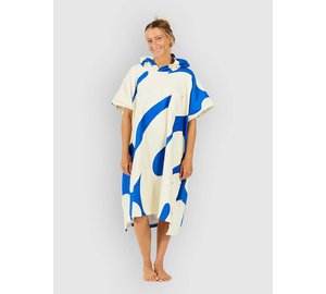 After Splash Surf Poncho blue