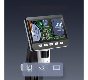 Kannettava Digitaalinen Mikroskooppi USB/Paristo